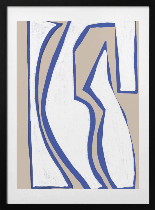 New Shapes - Art Print by THE MIUUS STUDIO