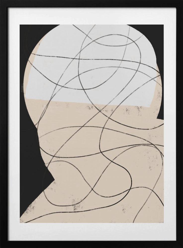 New Abstract No.3 - Art Print by THE MIUUS STUDIO