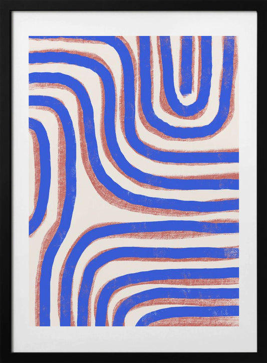 Lines - Art Print by THE MIUUS STUDIO