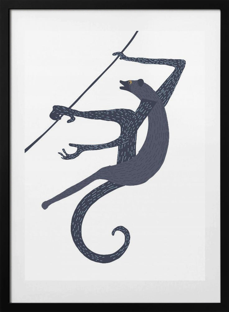 Swinging Silhouette - Art Print by Nicholas