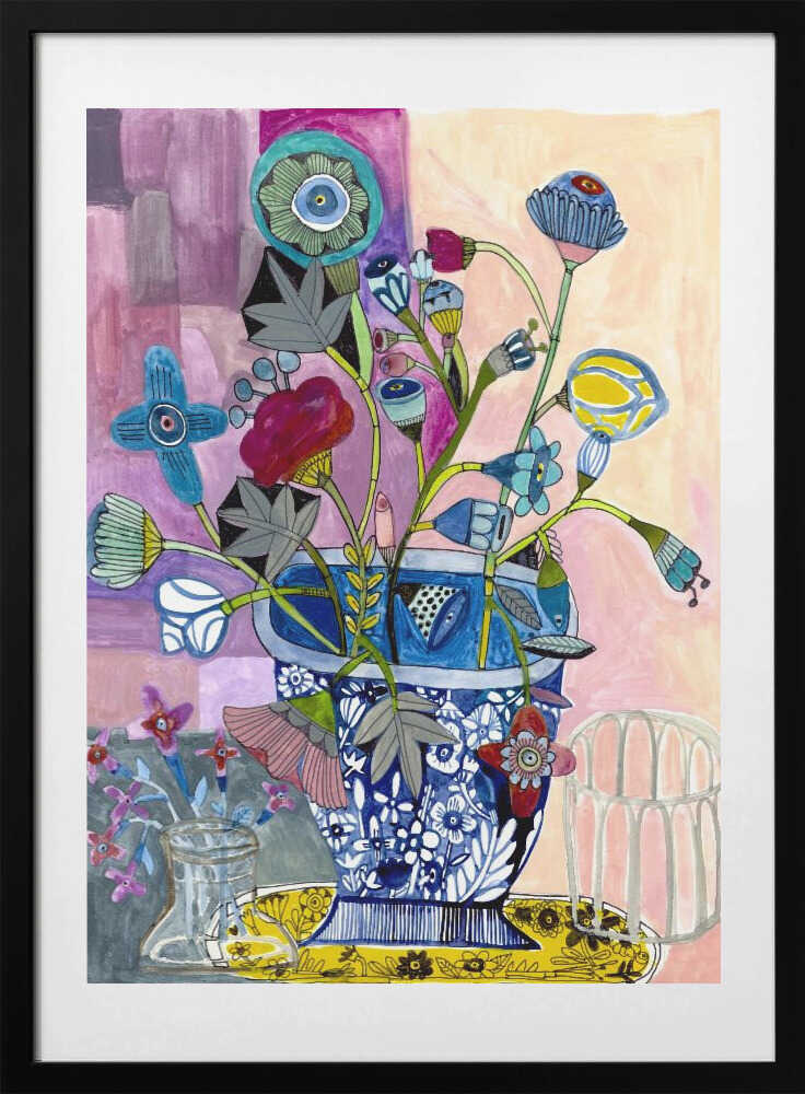 50 Shades of Purple - Art Print by Sharon Nullmeyer