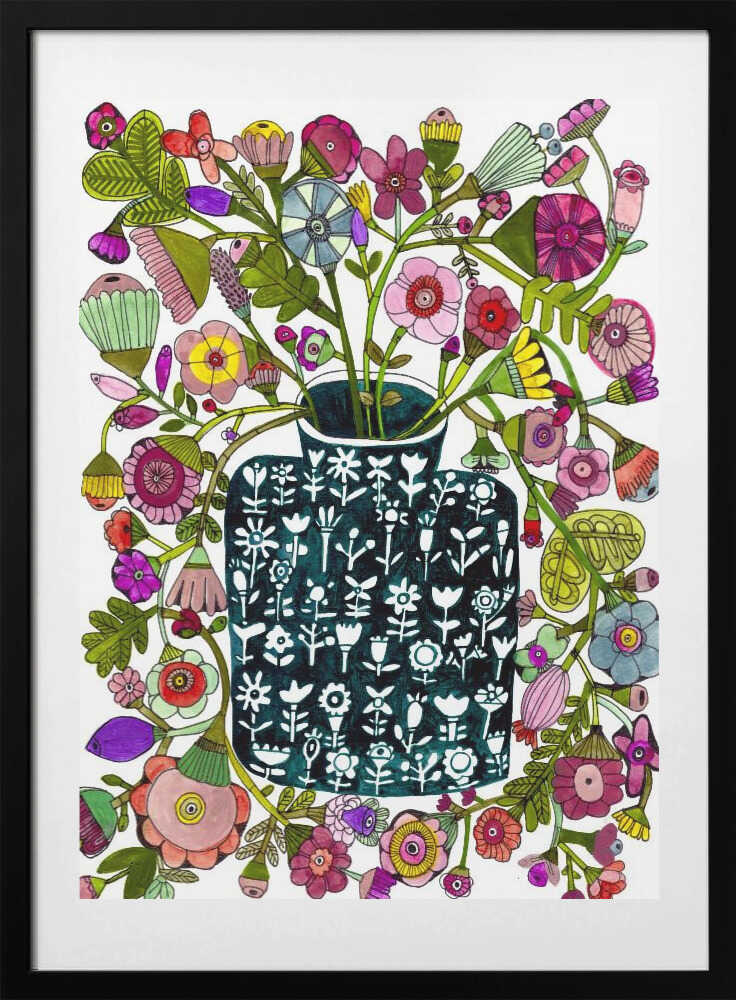 Full Vase - Art Print by Sharon Nullmeyer