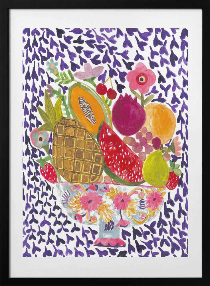 Fruitbowl - Art Print by Sharon Nullmeyer