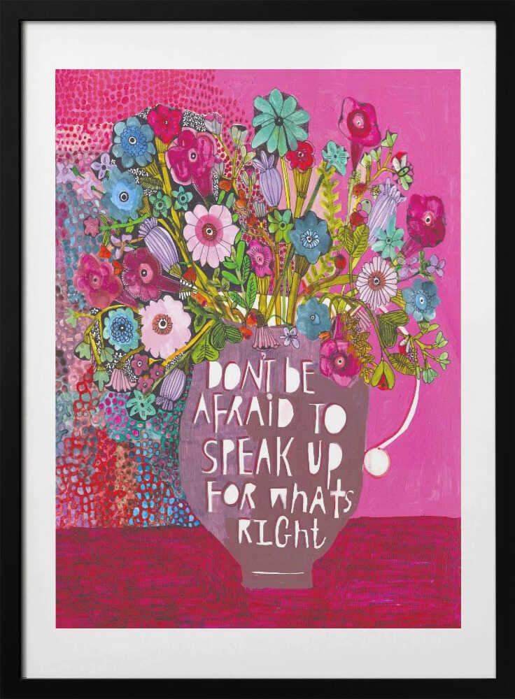 Speak the Truth - Art Print by Sharon Nullmeyer