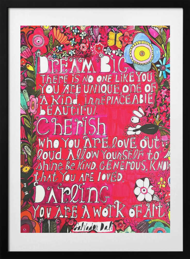 Dream Big - Art Print by Sharon Nullmeyer