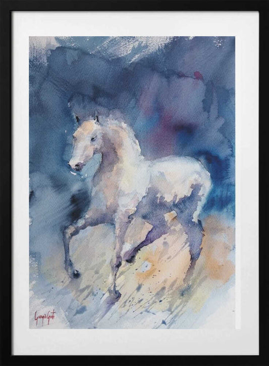 horses 25 - Art Print by Giorgio Gosti