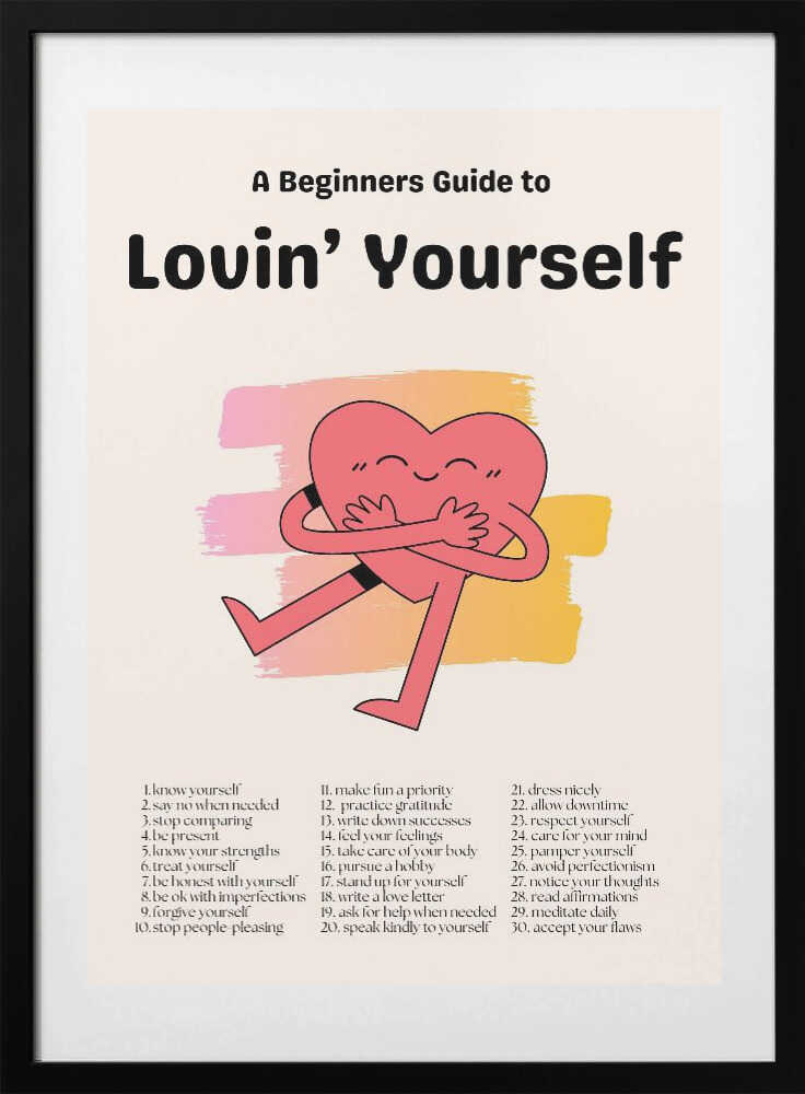 Embrace with Joy - Art Print by Nazma Khokhar