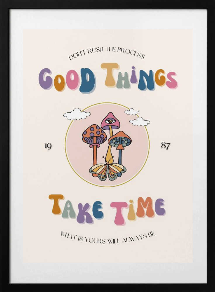 Patience Garden - Art Print by Nazma Khokhar