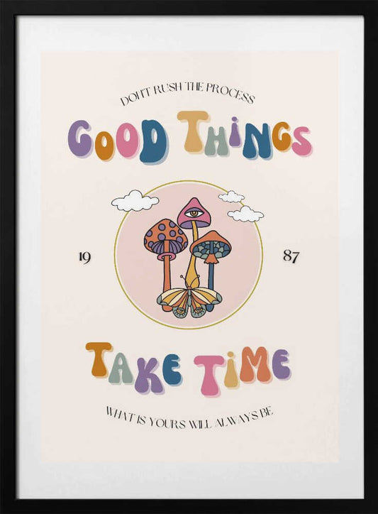 Patience Garden - Art Print by Nazma Khokhar