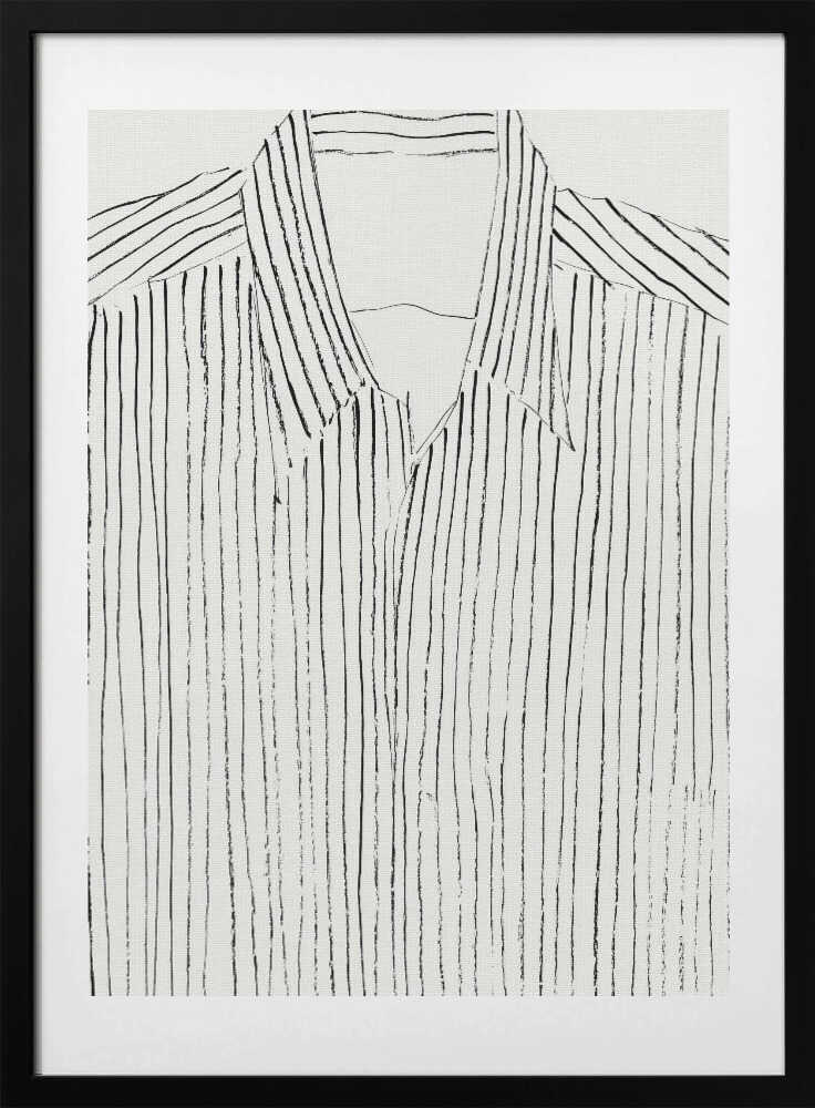 Stripedshirt - Art Print by Treechild