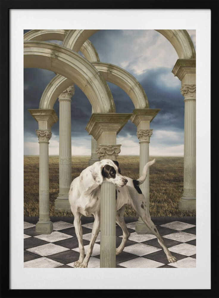 Confused - Art Print by Marja van den Hurk