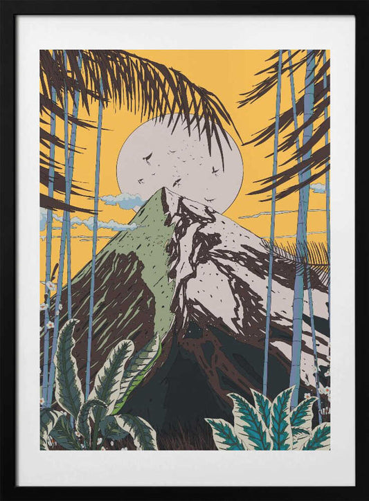 Mountain Landscape - Art Print by Nicholas