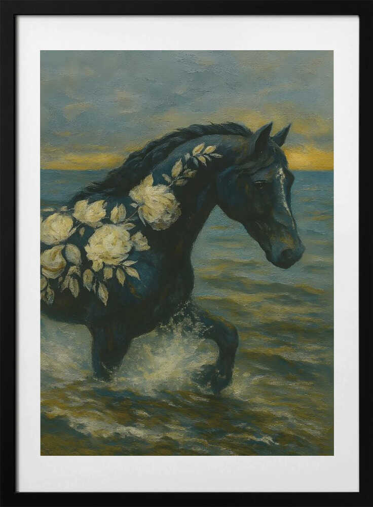 Midnight Rider - Art Print by HUGO