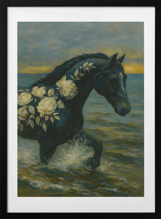 Midnight Rider - Art Print by HUGO