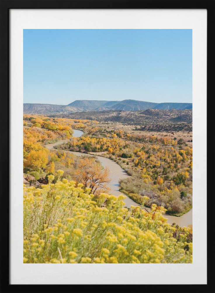 Abiquiu In Autumn IX on Film - Art Print by Bethany Young