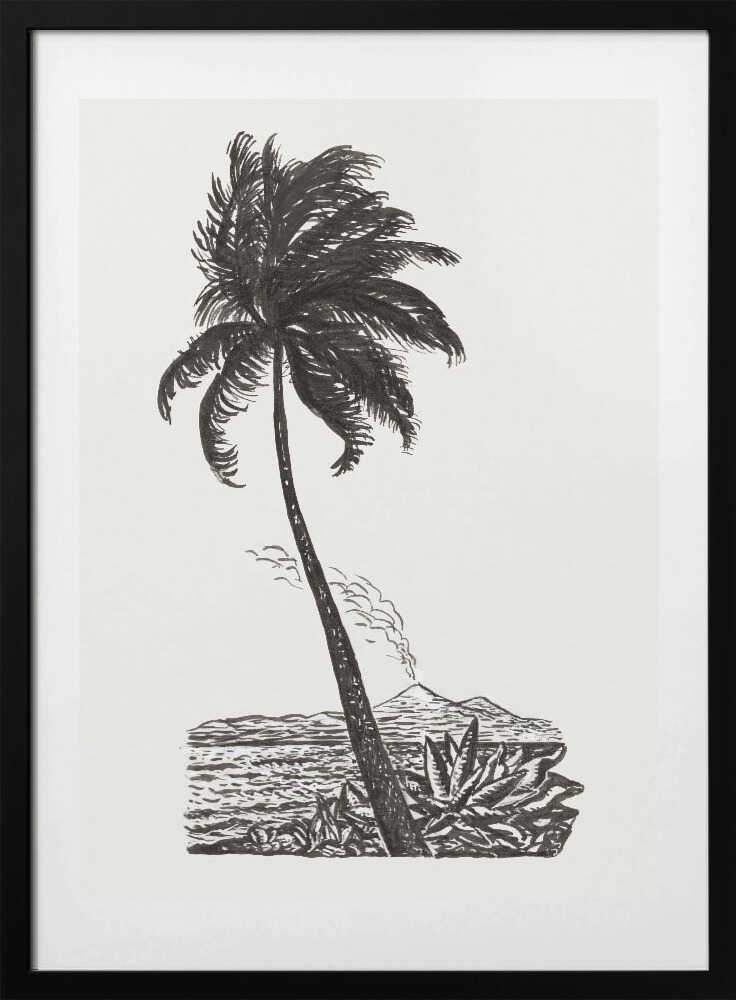 Palm Tree With an Island (ca. 1891–1941) - Art Print by Leo Gestel