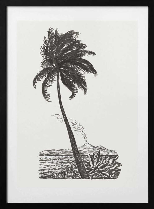 Palm Tree With an Island (ca. 1891–1941) - Art Print by Leo Gestel