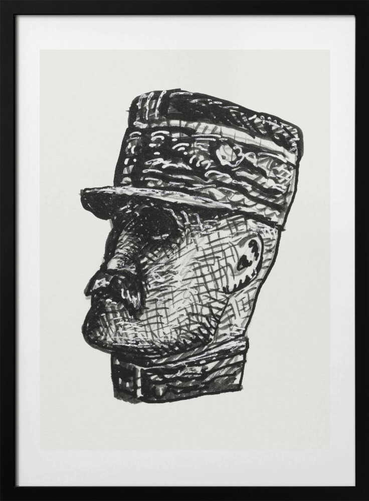 Portrait of Ferdinand Foch (ca. 1891–1941) - Art Print by Leo Gestel