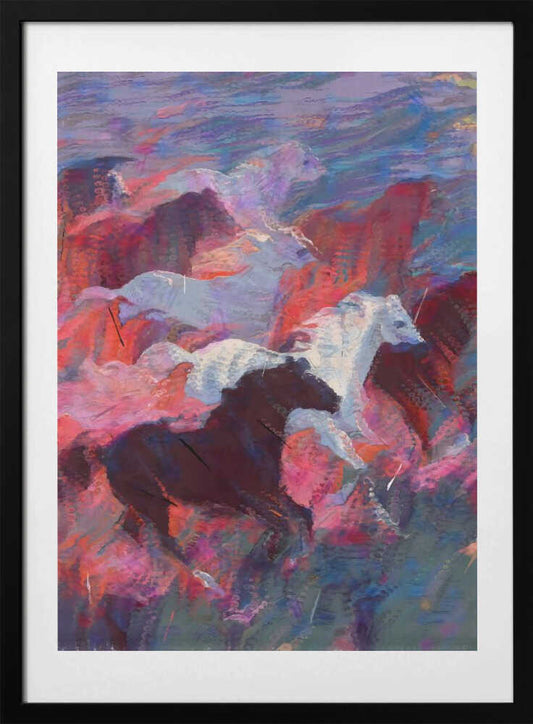 Wild Radiance - Art Print by Uma Gokhale