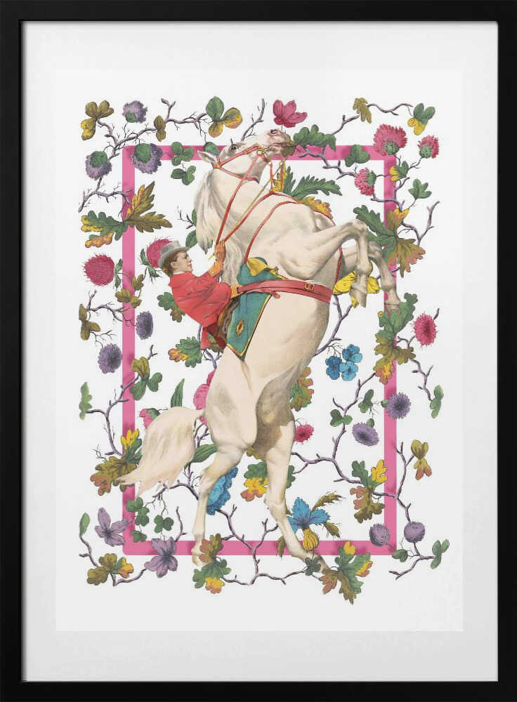 La Cavalière - Art Print by Marja van den Hurk