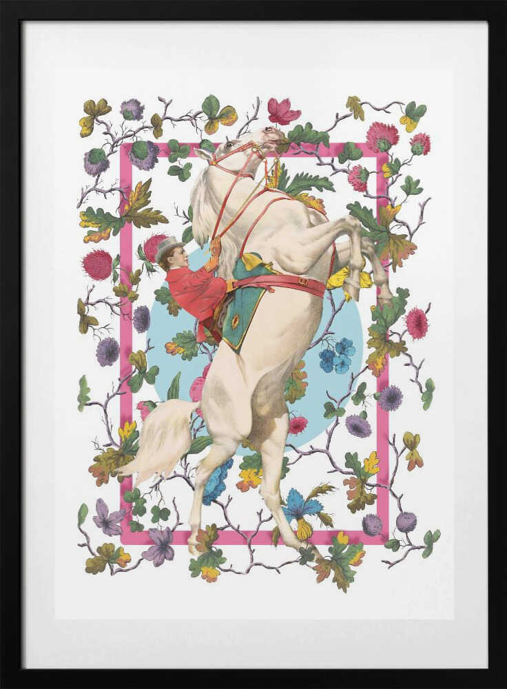 La Cavalière - Art Print by Marja van den Hurk
