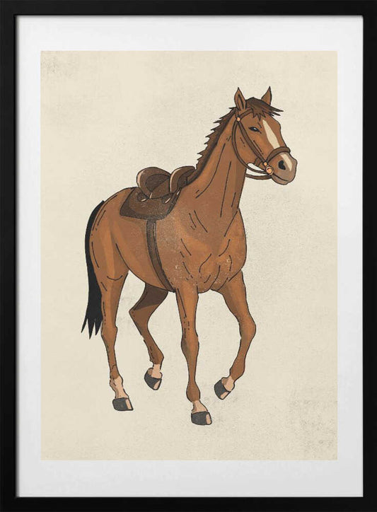 Horse - Art Print by Nicholas