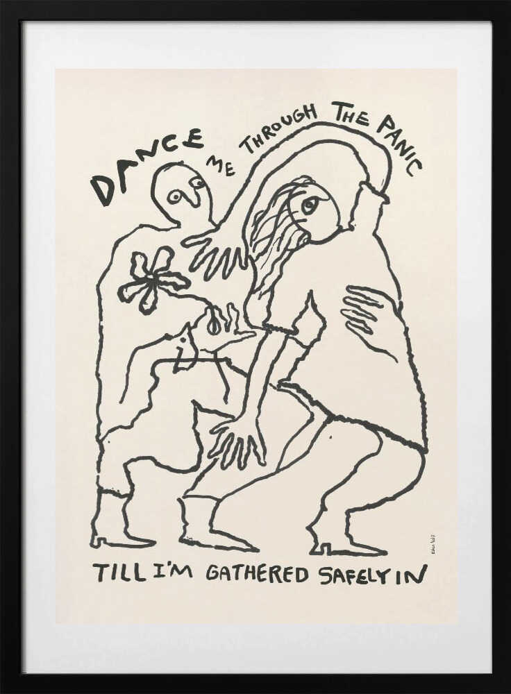 Dance Me To the End of Love - Art Print by EDEN KALIF