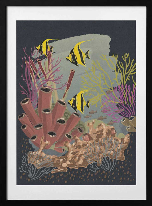 Tropical Reef Life - Art Print by Nicholas
