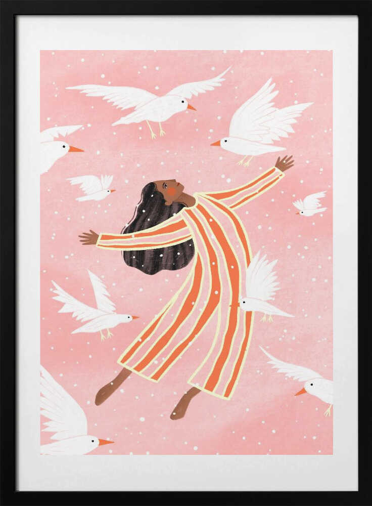 Joyful Liberation - Art Print by Bea Müller