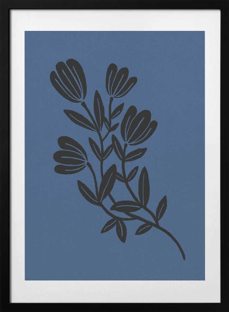 Minimalist Floral Branch - Art Print by Krisztina Jung