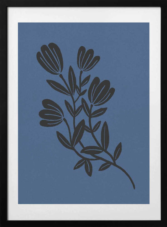 Minimalist Floral Branch - Art Print by Krisztina Jung