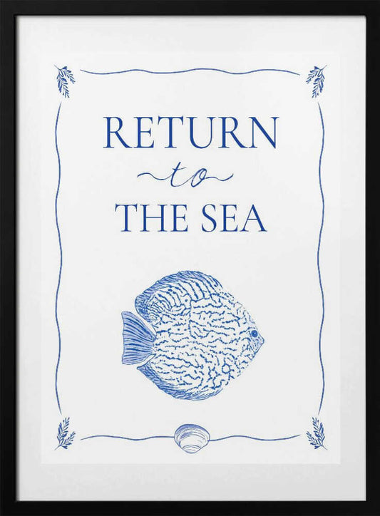 Return To The Sea - Art Print by Donaugh Austin