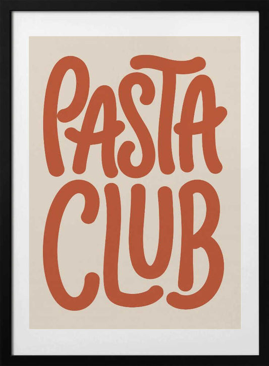 Retro Pasta Club - Art Print by Melloi Art Prints