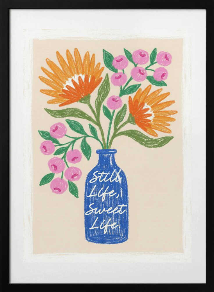 Still Life Sweet Life - Art Print by Melloi Art Prints