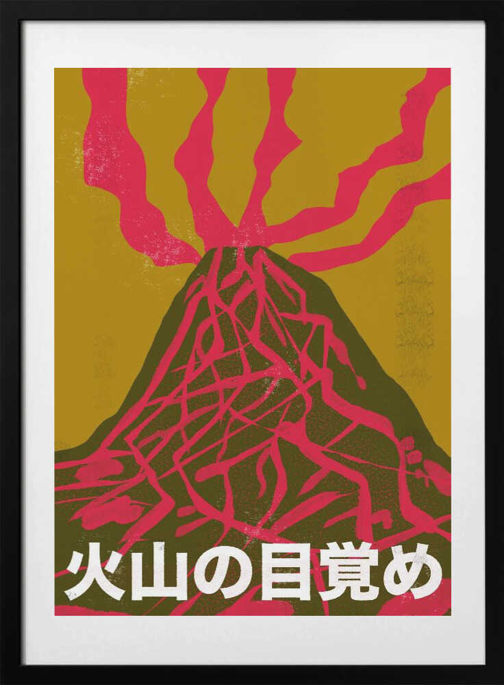 Awakening Volcano - Art Print by Nicholas