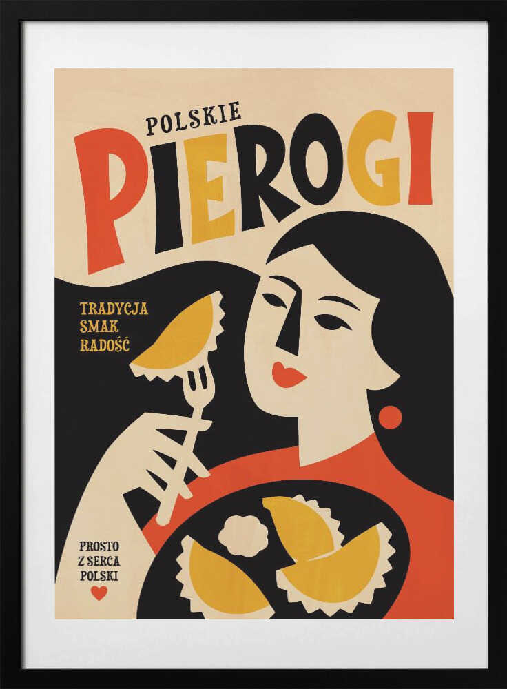 Traditional Polish Pierogi - Art Print by Patryk Krygowski