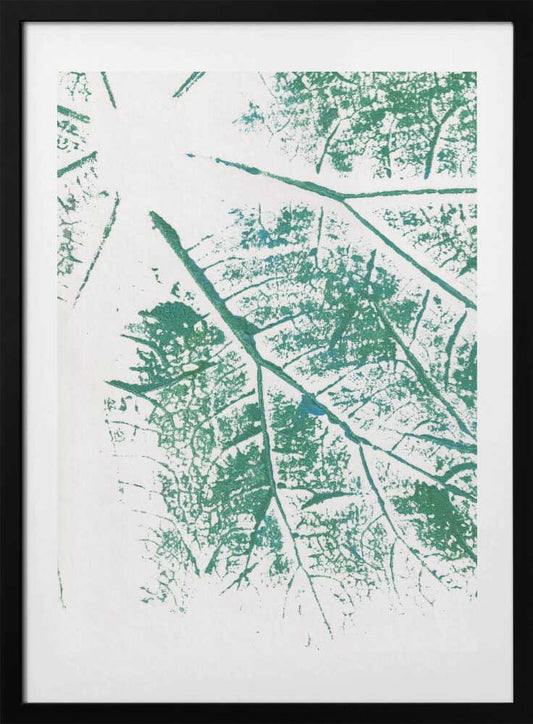 Green Leaf Print - Art Print by Maira Ribena