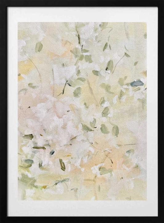 Soft Floral Impression - Art Print by Arohika Verma