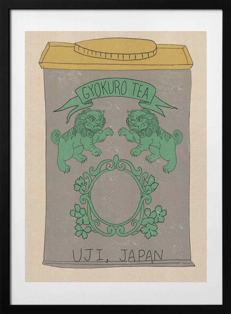 Japanese Tea Guardians - Art Print by Nicholas