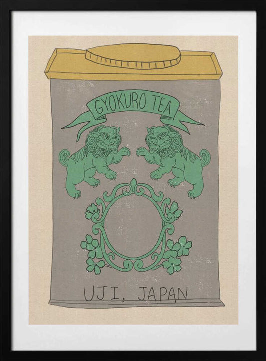 Japanese Tea Guardians - Art Print by Nicholas