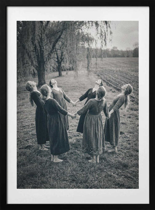 Serene Sisterhood Circle - Art Print by Andreas Magnusson