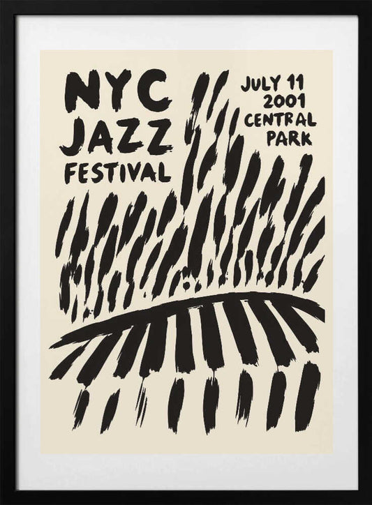 Abstract Jazz Festival - Art Print by Patryk Krygowski