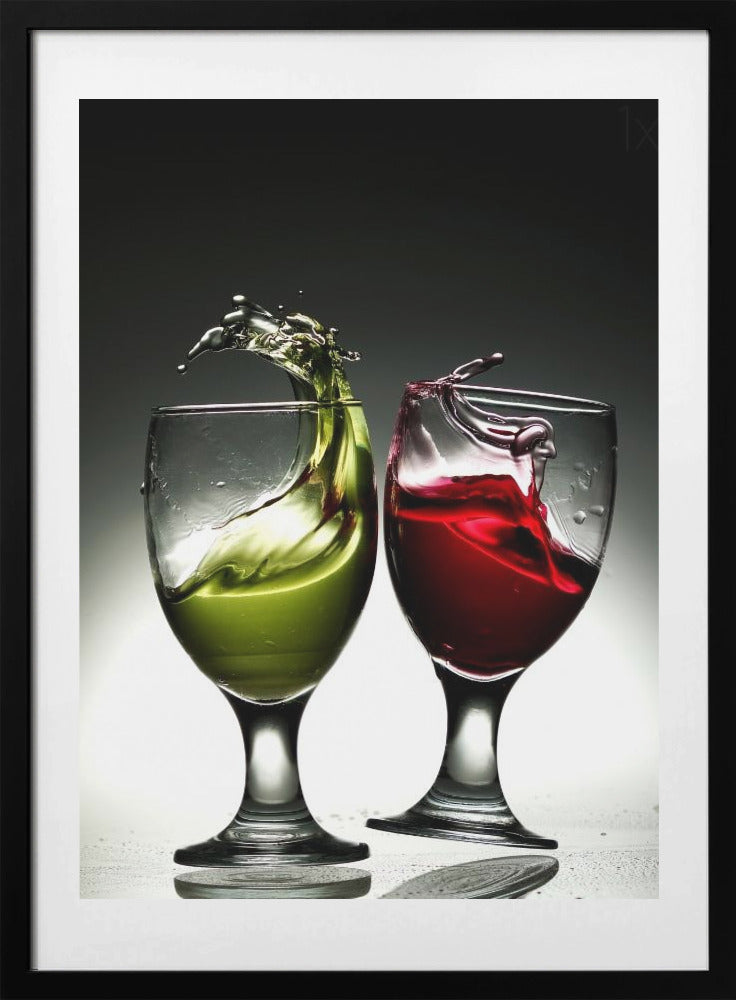 Glass dance - Art Print by Albert Lukman