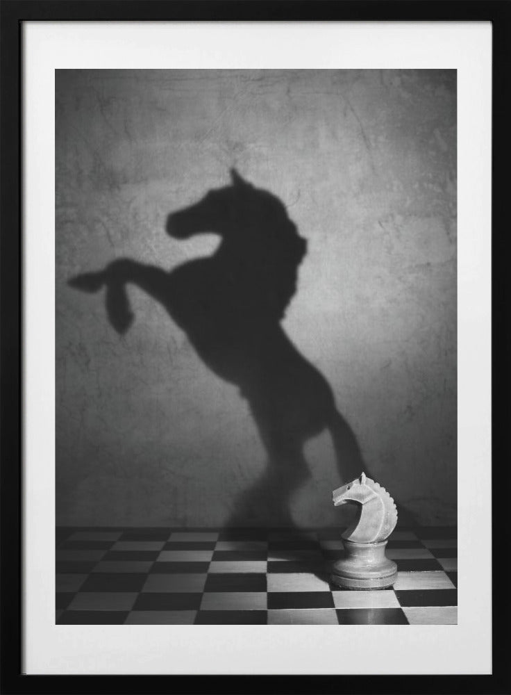 The soul of a mustang - Art Print by Victoria  Glinka