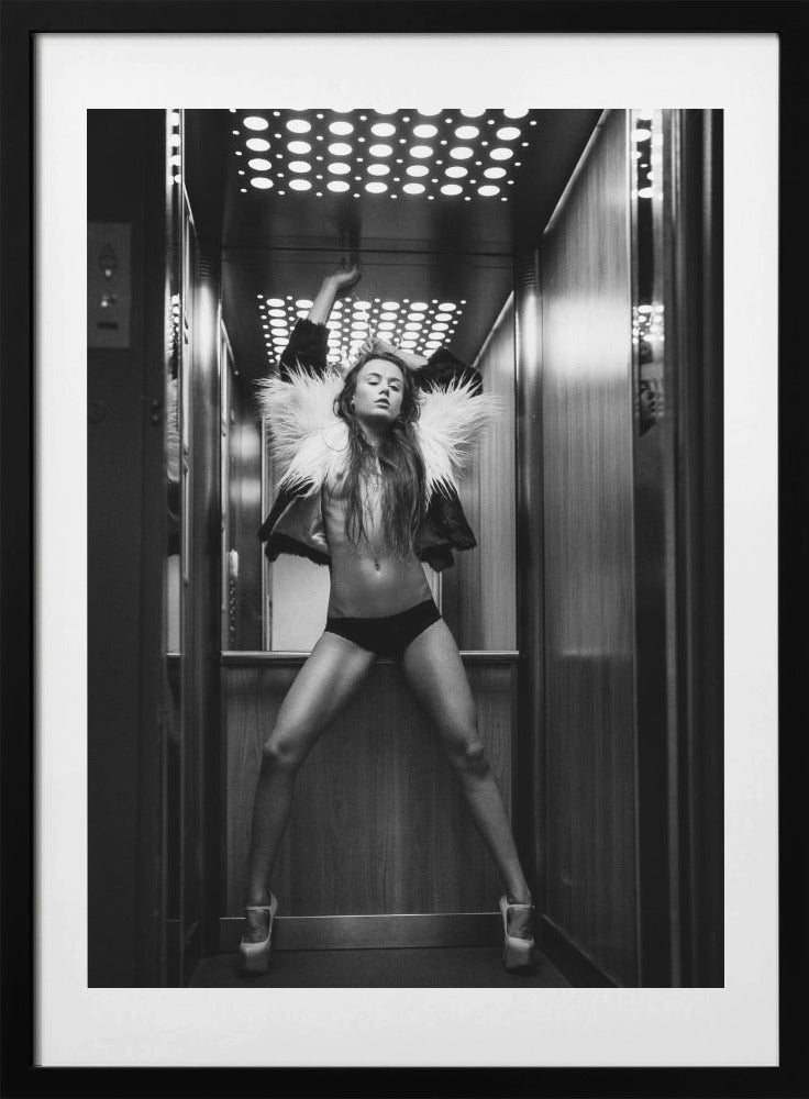 Elevator - Art Print by Martin Krystynek MQEP