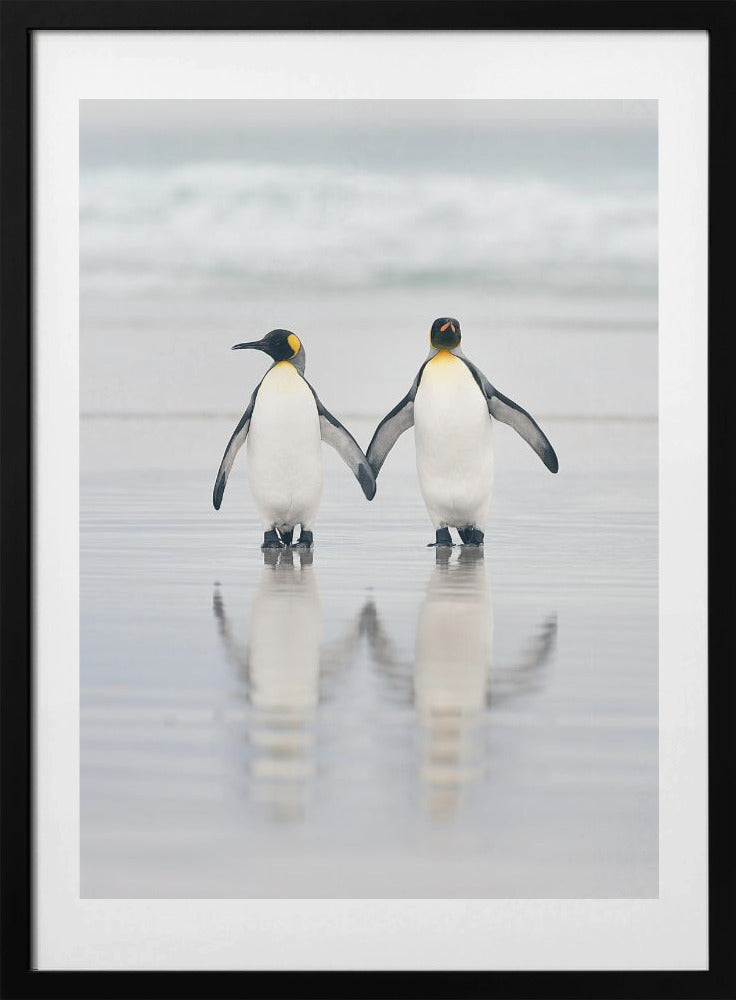 Friends - Art Print by Joan Gil Raga