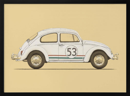 Beetle - Art Print by Florent Bodart