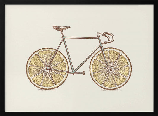 Velocitrus - Art Print by Florent Bodart