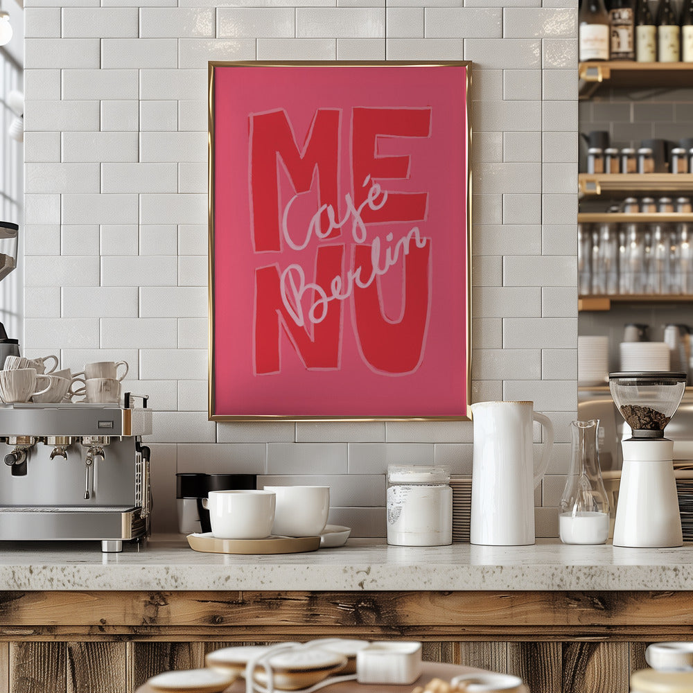 Café Berlin Vibes - Art Print by Athene Fritsch