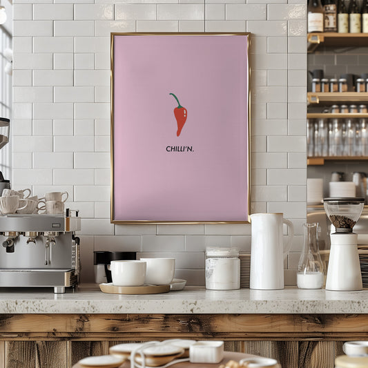 Chilli'n - Art Print by Aislinn Simmonds